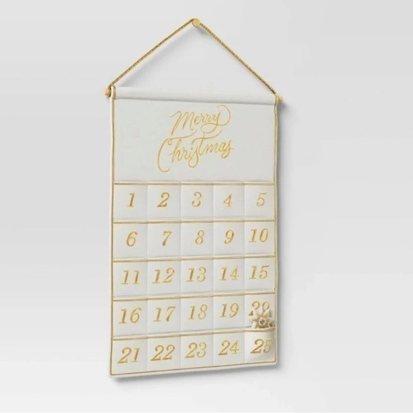 Threshold Merry Christmas Fabric Countdown Calendar - Threshold new - Picture 3 of 7